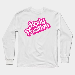 Body Positive Doll core style logo design Long Sleeve T-Shirt